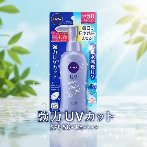 Nivea UV Super Water Gel SPF50 PA+++ 140g