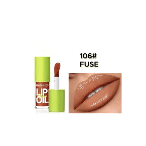 Beauty Glazed Glow Lip Oil 4g โ Fuse 106