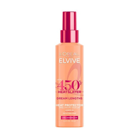L'Oreal Elvive 450° Heat Slayer Dream Lengths Heat Protector Pre-Iron Serum 130ml