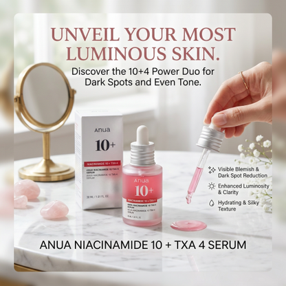 Anua Niacinamide 10% + TXA 4 Serum 30ml