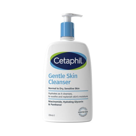 Cetaphil Gentle Skin Cleanser Normal to Dry, Sensitive Skin 236ml