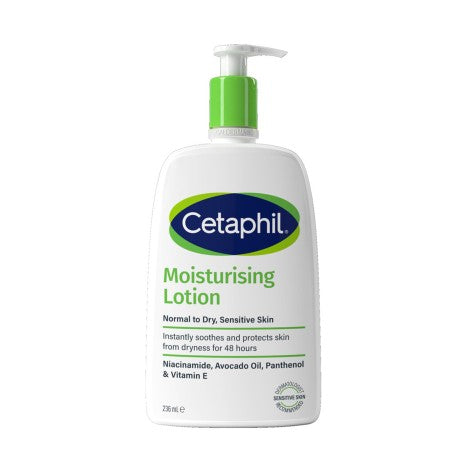 Cetaphil Moisturising Lotion Normal to Dry, Sensitive Skin 236ml