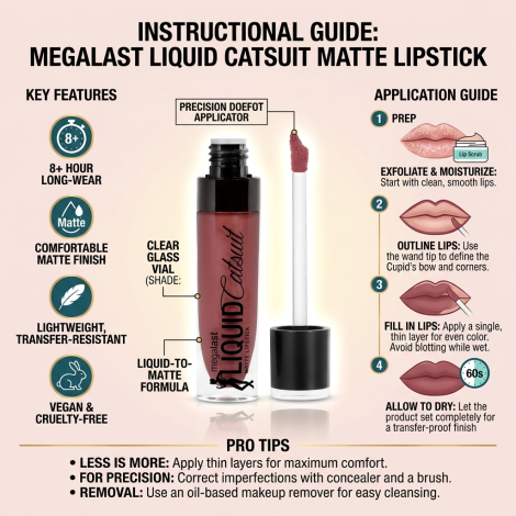 Wet n Wild Mega Last Liquid Catsuit Matte Lipstick - Nice To Fuchsia