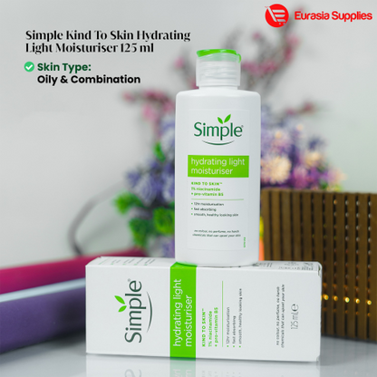 Simple Kind To Skin Hydrating Light Moisturiser 125ml