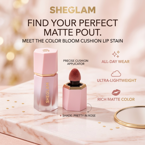 Sheglam Color Bloom Liquid Blush - Devoted