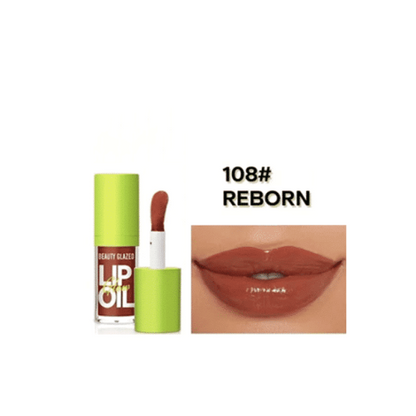 Beauty Glazed Glow Lip Oil 4g – Reborn 108
