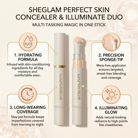 Sheglam Complexion Boost Concealer - Buttercream