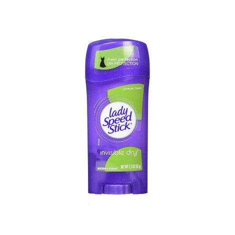Lady Speed Stick Powder Fresh Invisible Dry Deodorant Stick 65g
