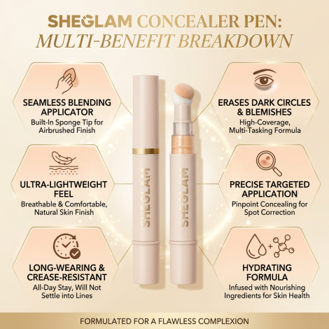 Sheglam Complexion Boost Concealer - Buttercream