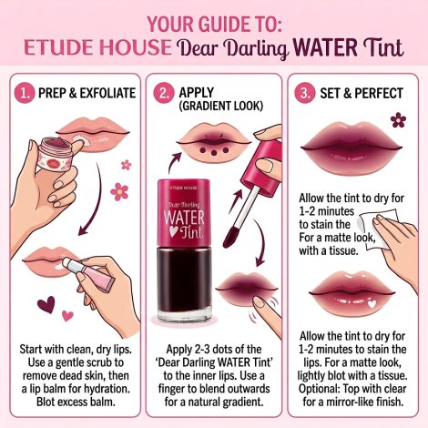 Etude Dear Darling Water Tint - 01 Strawberry Ade