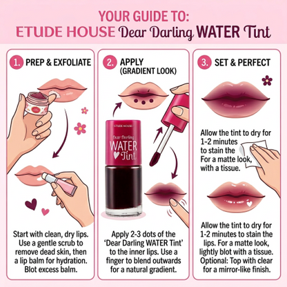 Etude Dear Darling Water Tint - 01 Strawberry Ade
