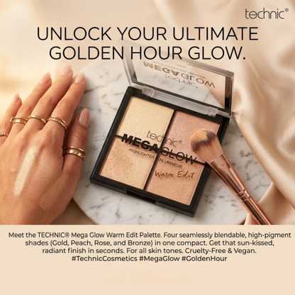 Technic Mega Glow Highlighter - Warm Edit