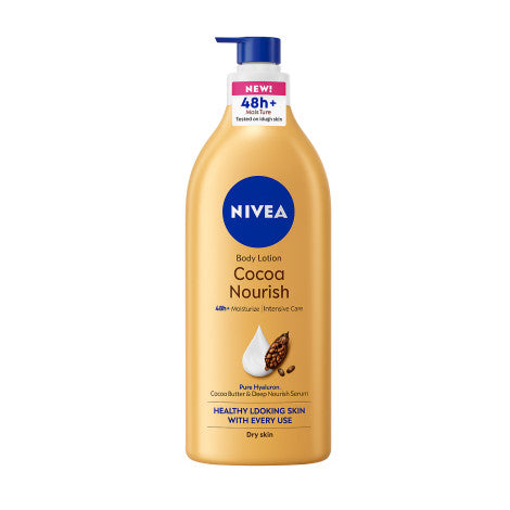 Nivea Cocoa Nourish 48h+ Moisture Body Lotion 400ml