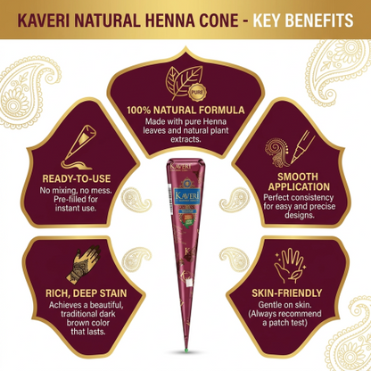 Kaveri Mehendi Cone