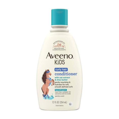 Aveeno Kids Curly Hair With Oat Extract & Shea Butter Conditioner 354ml