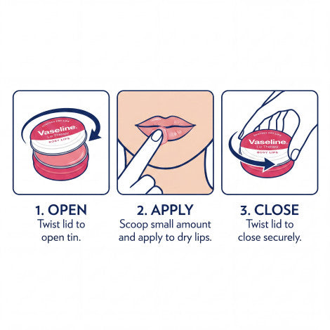 Vaseline Lip Therapy - Rosy Lips  20g